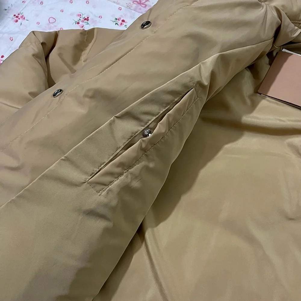 Miu Miu Patchwork Lapel Down Jacket - Picture 8 of 13